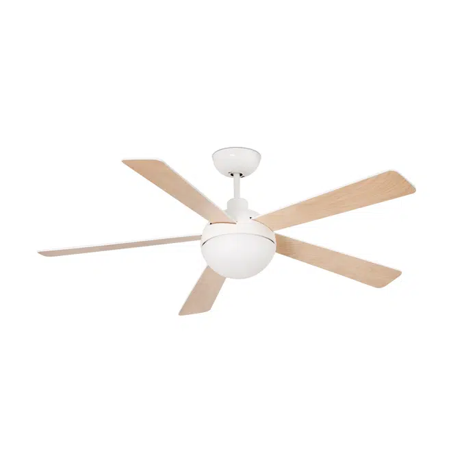 IZARO LED White ceiling fan with DC motor