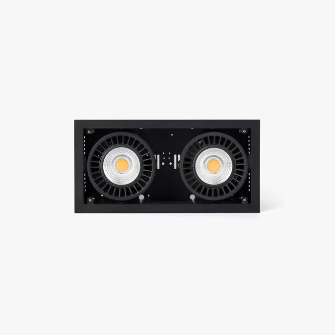 COLIN-2 encastrable noir CRI95 48-72W 2700K 20°