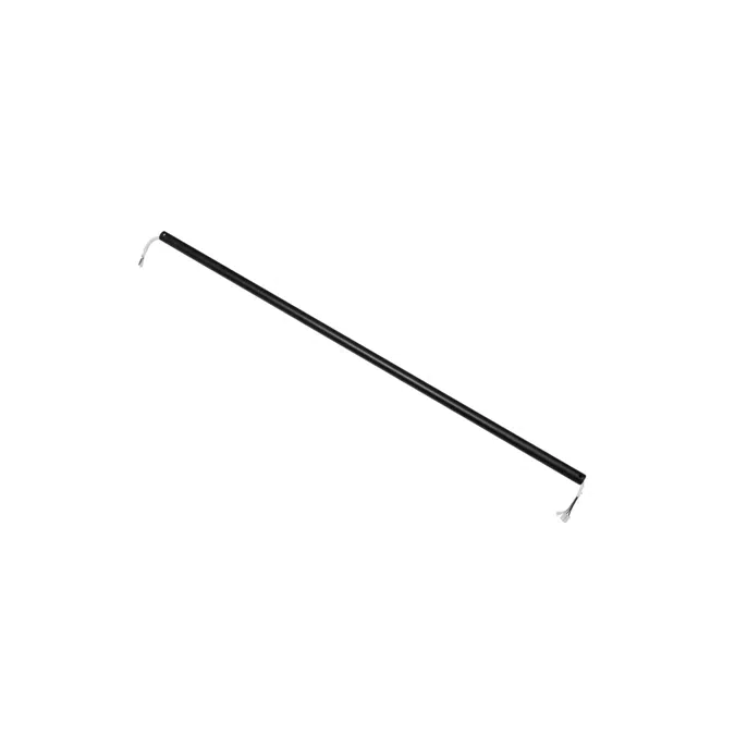 Accessory downrod 400mm Ø21 black for GOTLAND