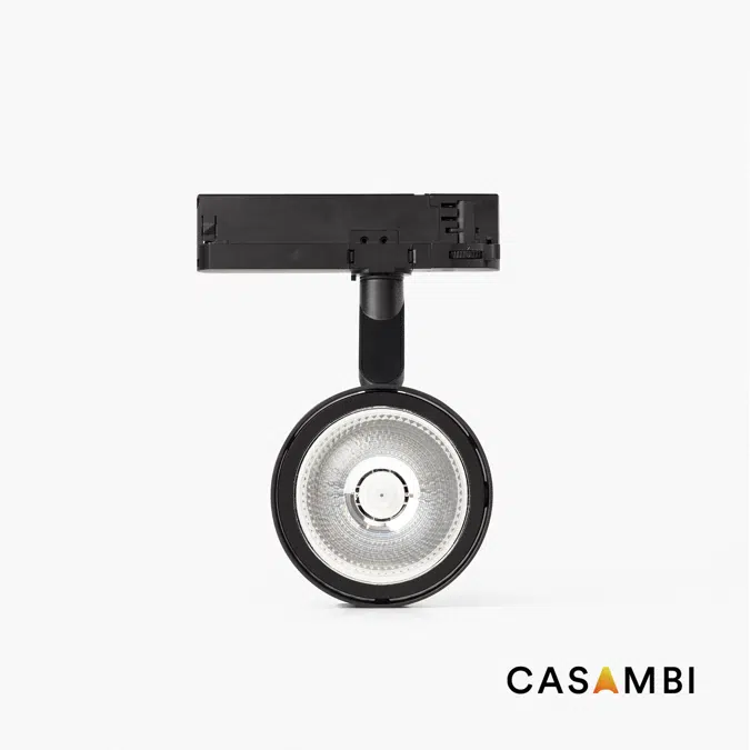 TARGET projecteur carril noir 13W 15° MEAT casambi