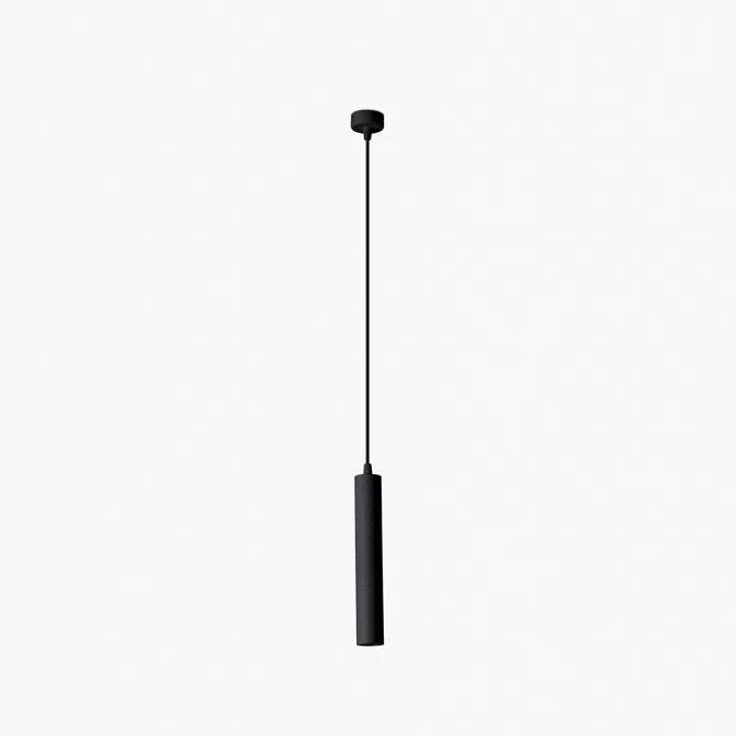 FOST PENDANT suspension noir Ø40 7W CRI90 18° 4000K CRI90