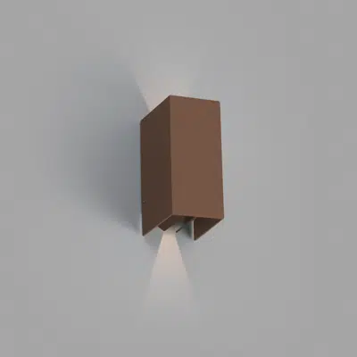 รูปภาพสำหรับ BLIND Rust wall lamp
