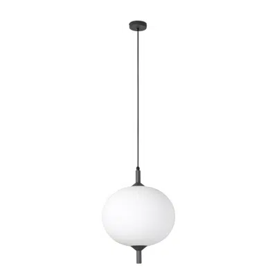 imagen para SAIGON OUT R45 Colgante gris/blanco mate cone cap