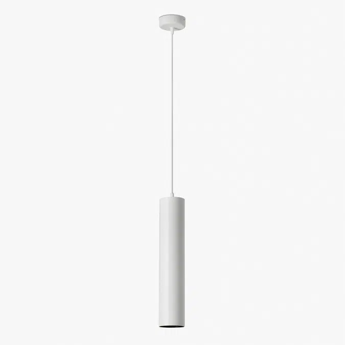 FOST PENDANT suspension blanc Ø80 28W CRI90 23° 2700K CRI90