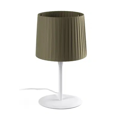 Image for SAMBA White/ribbon green table lamp