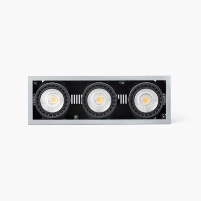 Image for MINI COLIN-3 Grey recessed 54-75W 2700K 56°