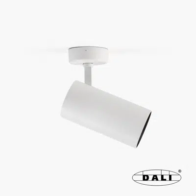 FOST SURFACE White projector Ø90 42W 38° 3000K CRI90 DALI için görüntü