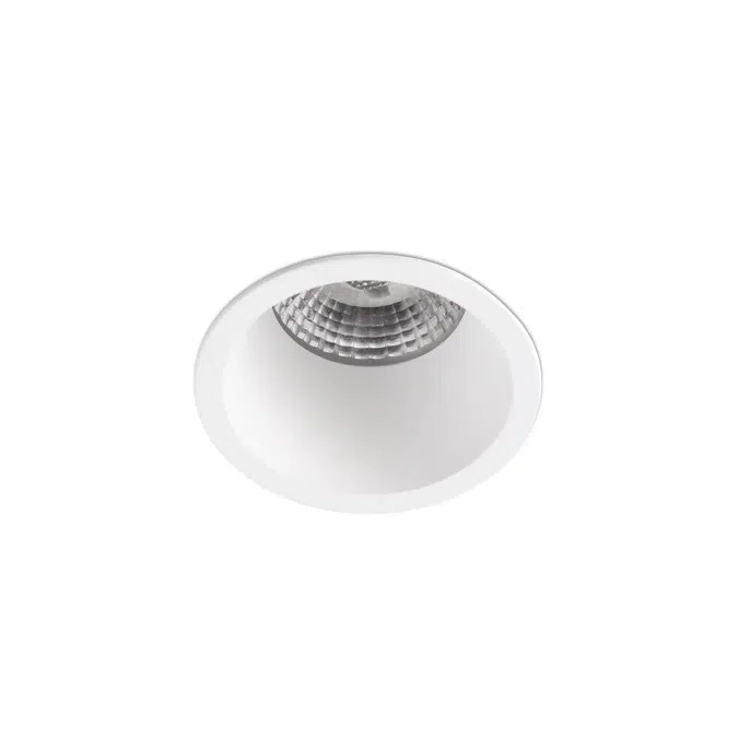 BIM objects - Free download! FOX 65 White recessed 10W 2700K | BIMobject