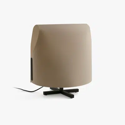 kép a termékről - LUANG M Black/camel table lamp