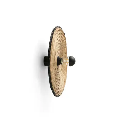 imazhi i COSTAS 400 H70 Black/rattan wall/ceiling lamp