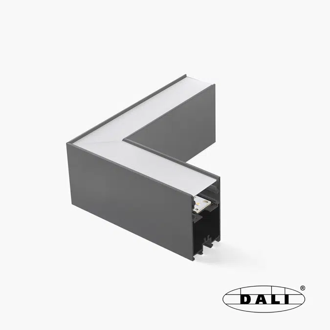 VIA L Surface 3000K 400mA black DALI