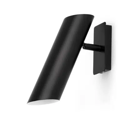 kuva kohteelle LINK Black wall lamp 1L