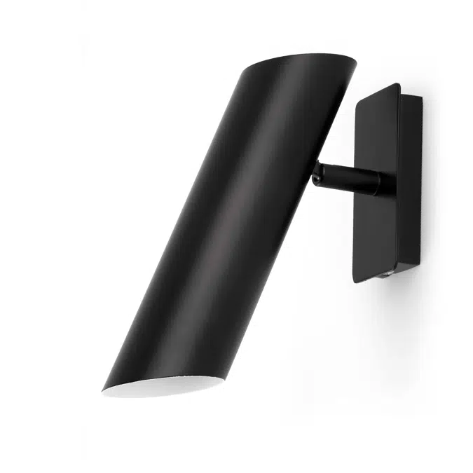 LINK Black wall lamp 1L