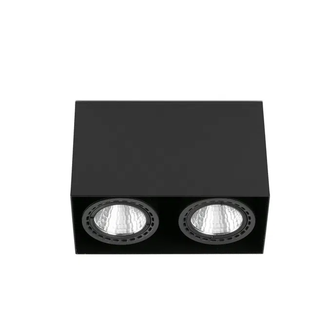 TEKO - 2 Black surface LED 24-36W 3000K 56