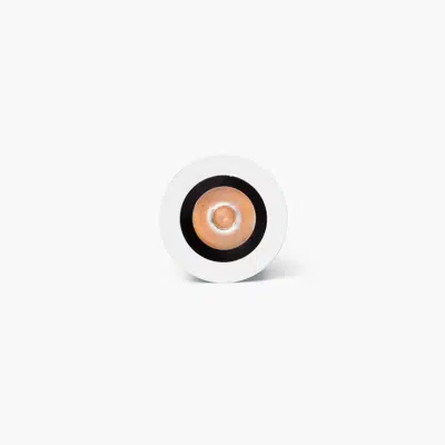 UNO white/black recessed downlight 8W 11° 2700K CRI90 için görüntü