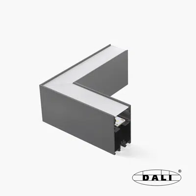afbeelding voor VIA L Surface prismatic 4000K 700mA black DALI