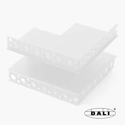 Immagine per NESO Accessorio angolo esterno da incasso DALI bianco