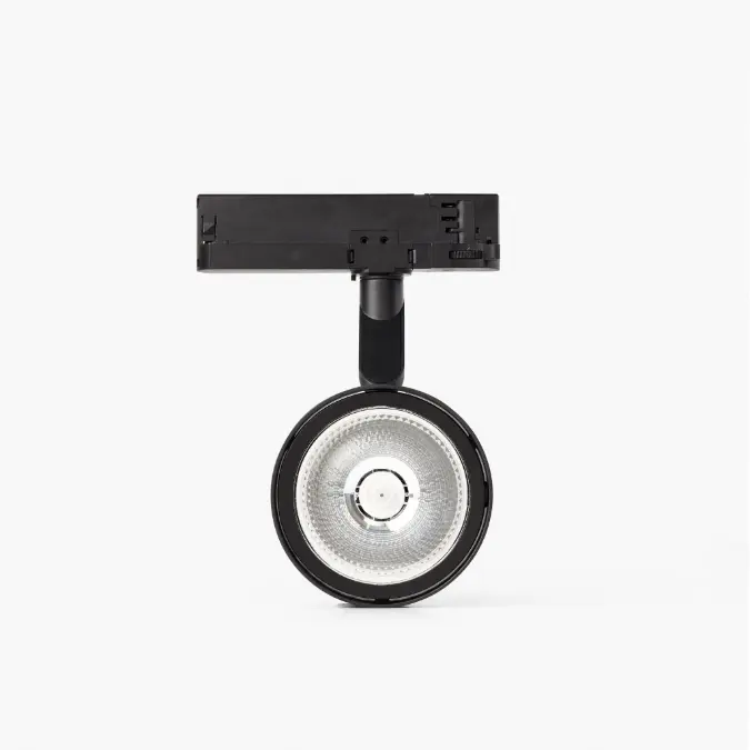 BIM objects - Free download! TARGET Black track projector 13W 35° MEAT ...