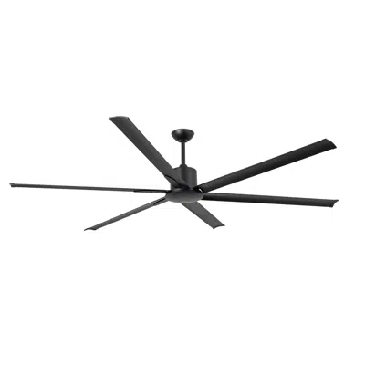 Imagem para ANDROS XXL Black fan with DC motor}