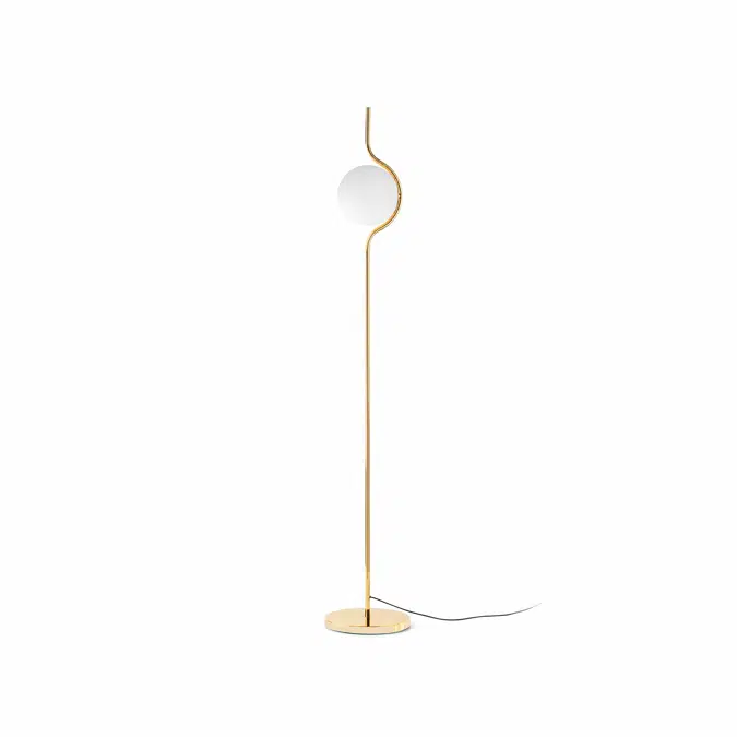 LE VITA Lampadaire dimmable or