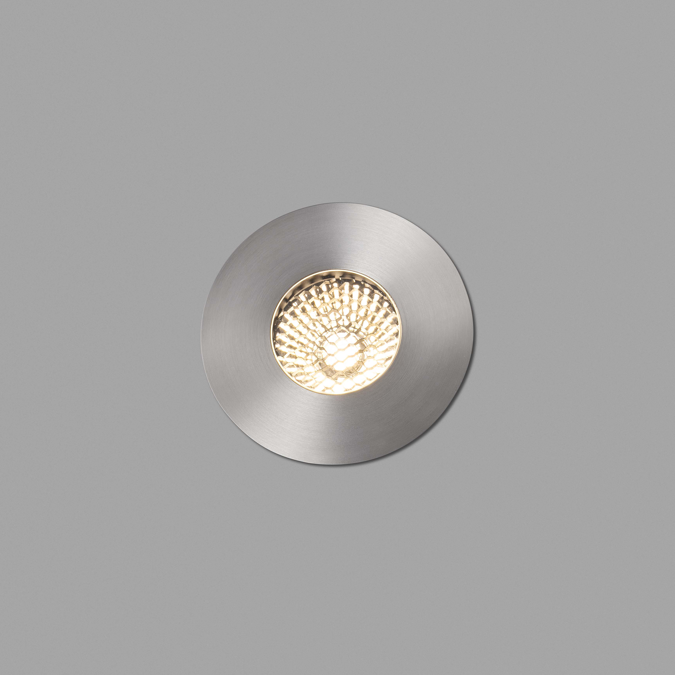BIM objects Free download! GRUND LED Inox recessed lamp 7W 2700K