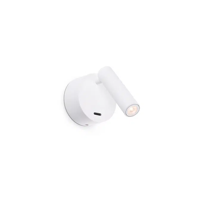 BOC Lampe applique lecteur blanc