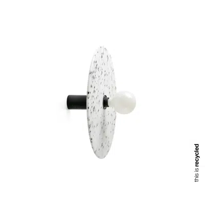Immagine per CONFETTI 450 H140 lampada parete/plafoniera in marmo riciclato