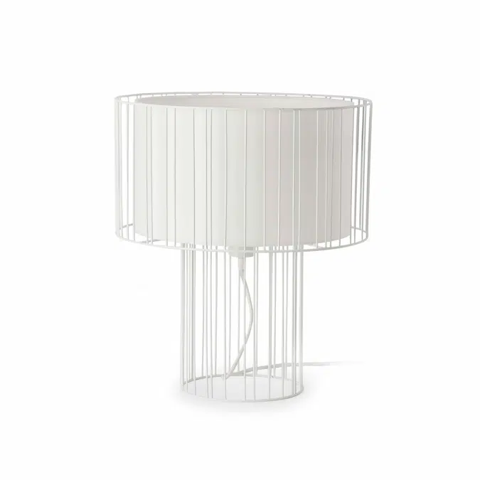 LINDA White table lamp