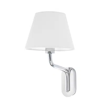 ETERNA Chrome/white wall lamp 이미지