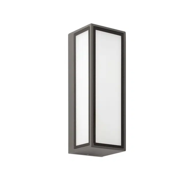 PIVOT Dark grey wall lamp