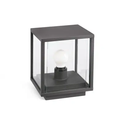 Image for NALA Dark grey post lamp