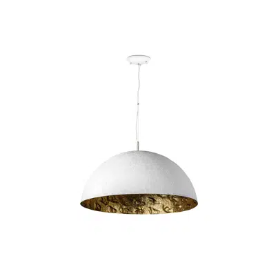 MAGMA white and gold pendant lamp 3L图像