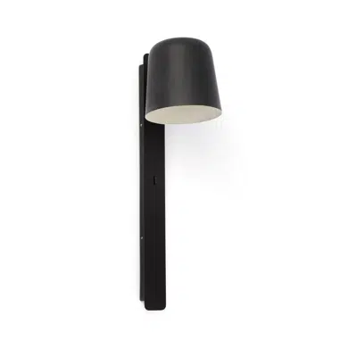 Image for TILA Black table lamp