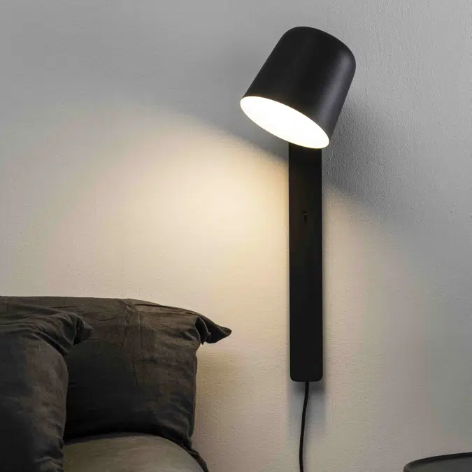 TILA Black table lamp