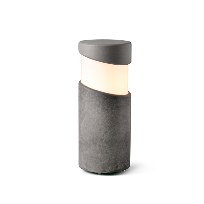 BLOCK Grey beacon/post lamp