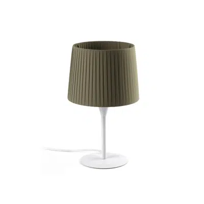 Image for SAMBA S White/ribbon green mini table lamp