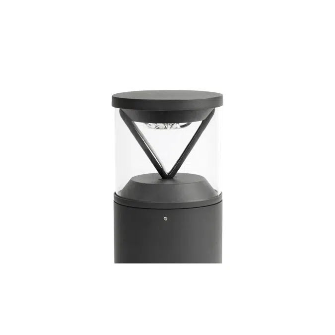RUSH 250 Dark grey post lamp 3000K 180