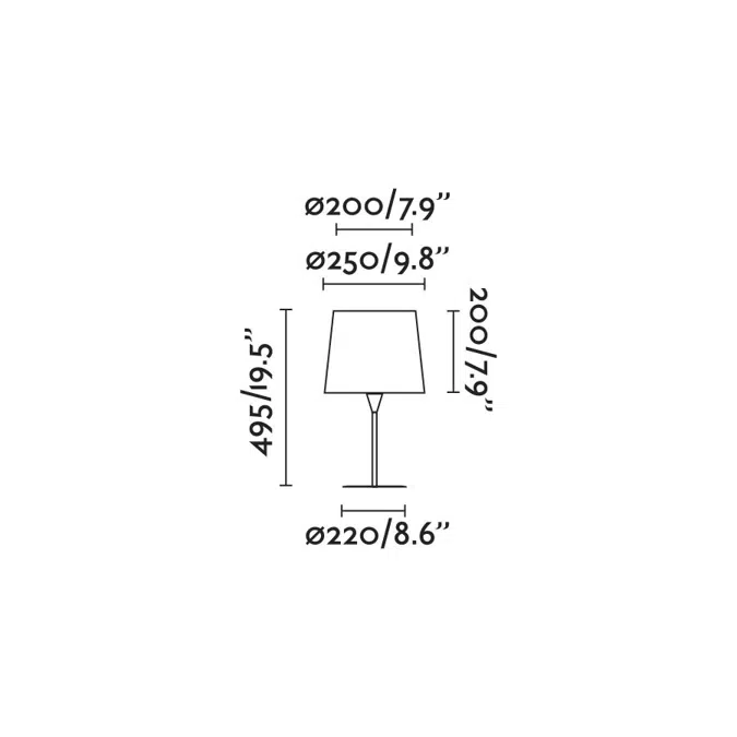 CONGA Lampada da tavolo nera/nera