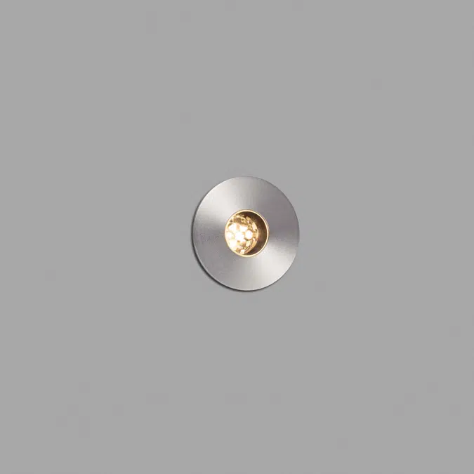 GRUND 37 Inox recessed lamp 2W 2700K