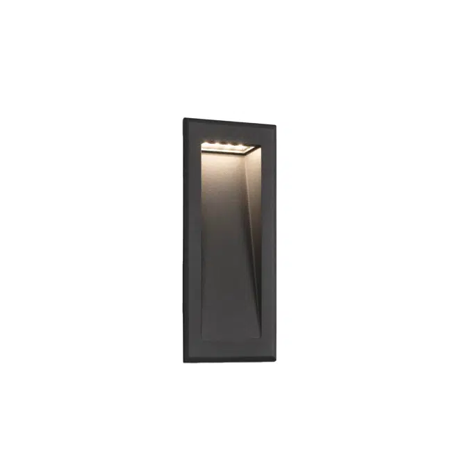 SOUN 105 Dark grey recessed lamp