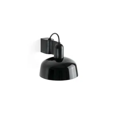 Image for TATAWIN Black wall lamp