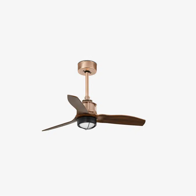 JUST FAN S LED Copper/wood fan 81cm