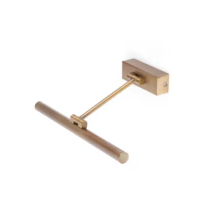 imagem para MAGRITTE 300 Old gold picture wall light 6W