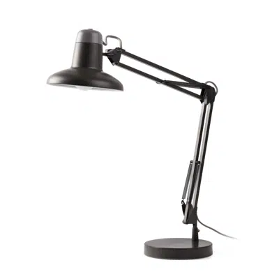 รูปภาพสำหรับ SNAP Dark grey reading table lamp