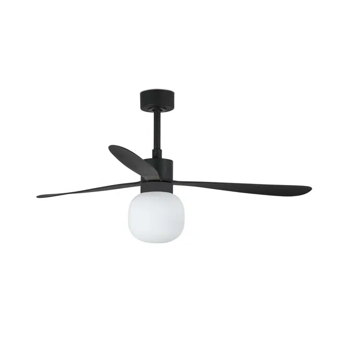AMELIA Ventilateur noir