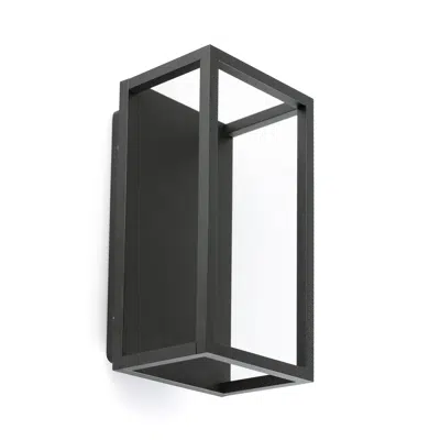 Image for KELA Black exterior wall lamp