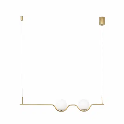 imagem para LE VITA Gold pendant lamp