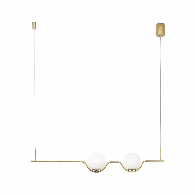 LE VITA Gold pendant lamp