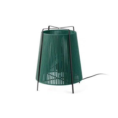 Image for AKANE Green floor lamp