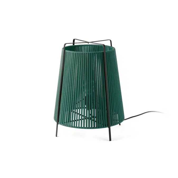 AKANE Green floor lamp